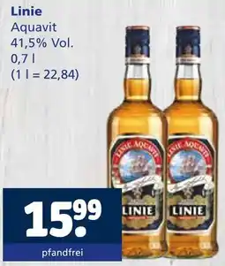 Getränkewelt Linie aquavit Angebot
