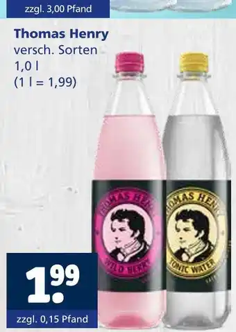 Getränkewelt Thomas henry wild berry Angebot