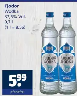 Getränkewelt Fjodor wodka Angebot