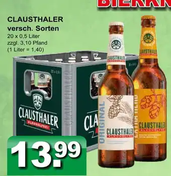 Getränkeparadies Gefromm Clausthaler clausthaler versch. sorten Angebot
