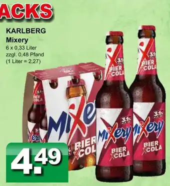 Getränkeparadies Gefromm Karlberg mixery bier x cola Angebot