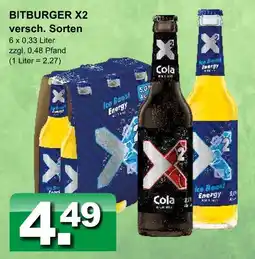Getränkeparadies Gefromm Bitburger x2 cola Angebot