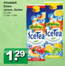 Getränkeparadies Gefromm Pfanner eistee pfirsich Angebot