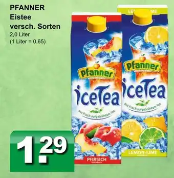 Getränkeparadies Gefromm Pfanner eistee pfirsich Angebot
