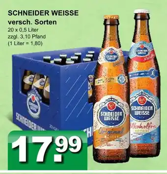Getränkeparadies Gefromm Schneider weisse schneider weisse original Angebot