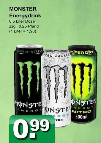 Getränkeparadies Gefromm Monster energydrink Angebot