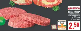 Marktkauf Rasting burgerpatty Angebot