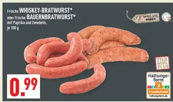 Marktkauf Frische whiskey-bratwurst Angebot