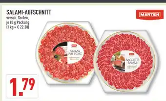 Marktkauf Marten salami pur porc Angebot