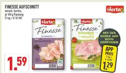 Marktkauf Herta finesse schinken mit belem-pfeffer Angebot