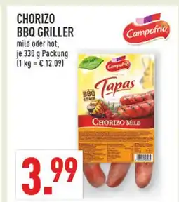 Marktkauf Campofrio chorizo bbq griller Angebot