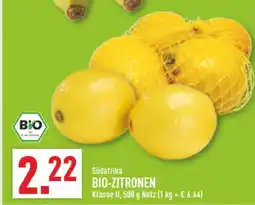 Marktkauf Bio-zitronen Angebot