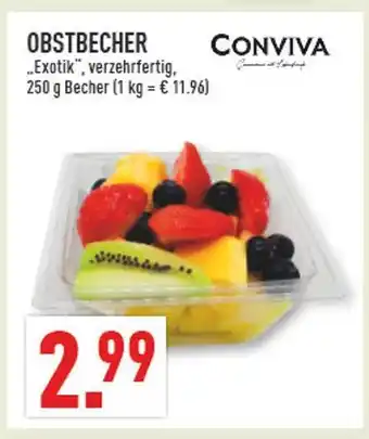Marktkauf Conviva obstbecher exotik Angebot