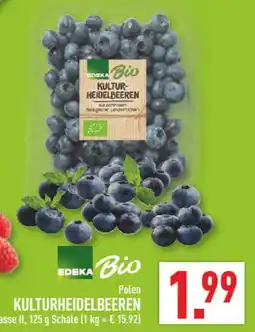 Marktkauf Edeka bio kulturheidelbeeren Angebot
