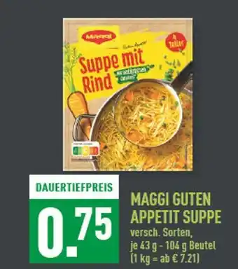 Marktkauf Maggi guten appetit suppe Angebot