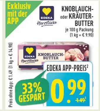 Marktkauf Edeka herzstücke knoblauch-butter Angebot
