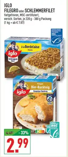 Marktkauf Iglo filegro à la bordelaise Angebot