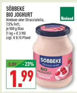 Marktkauf Söbbeke bio joghurt himbeer Angebot
