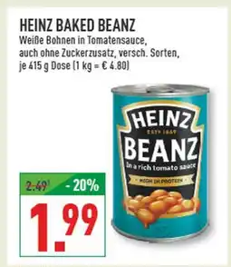Marktkauf Heinz heinz baked beanz Angebot