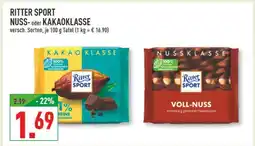 Marktkauf Ritter sport nussklasse Angebot
