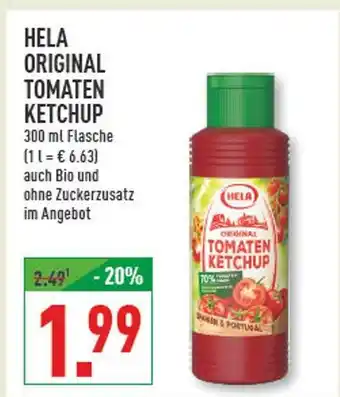 Marktkauf Hela original tomaten ketchup Angebot
