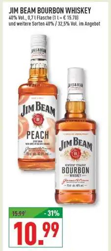 Marktkauf Jim beam bourbon whiskey Angebot