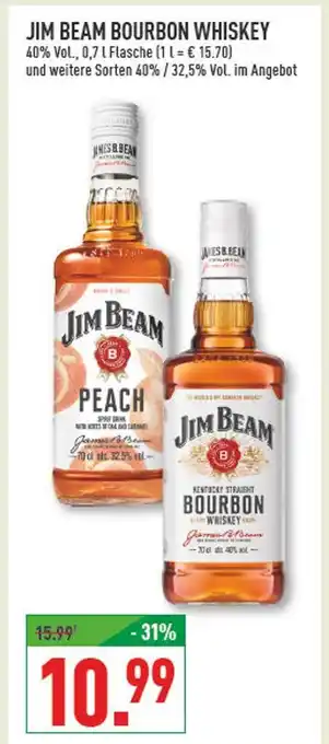 Marktkauf Jim beam bourbon whiskey Angebot