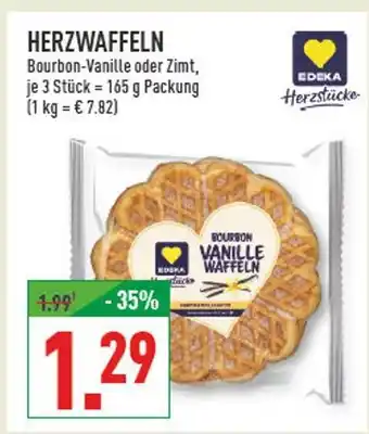 Marktkauf Edeka herzwaffeln bourbon-vanille Angebot