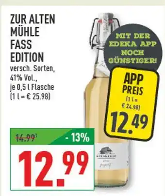 Marktkauf Zur alten mühle fass edition Angebot