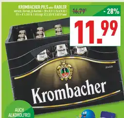 Marktkauf Krombacher krombacher pils Angebot