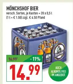 Marktkauf Mönchshof bier Angebot