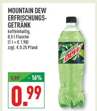 Marktkauf Mountain dew erfrischungsgetränk Angebot
