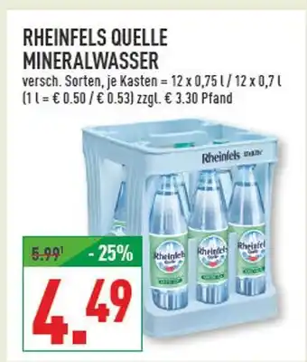 Marktkauf Rheinfels quelle mineralwasser Angebot