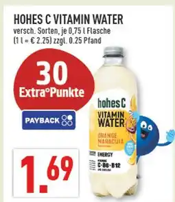 Marktkauf Hohes c vitamin water orange maracuja Angebot