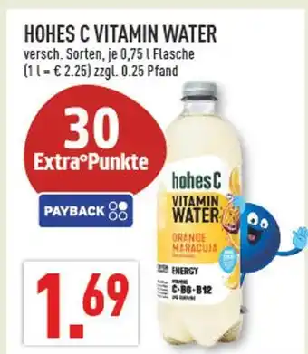Marktkauf Hohes c vitamin water orange maracuja Angebot