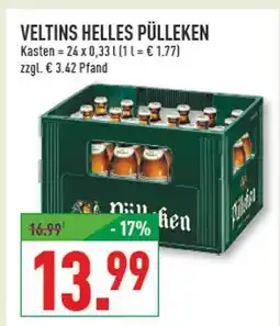 Marktkauf Veltins helles pülleken Angebot