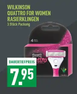 Marktkauf Wilkinson quattro for women rasierklingen Angebot