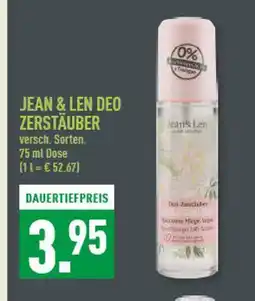 Marktkauf Jean & len deo zerstäuber Angebot