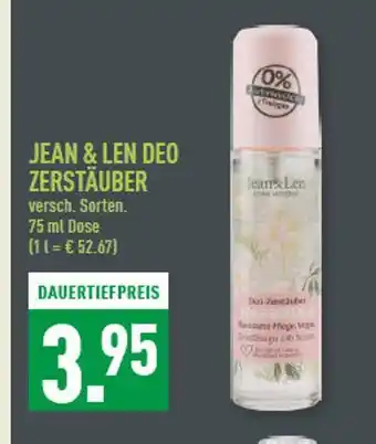 Marktkauf Jean & len deo zerstäuber Angebot