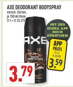 Marktkauf Axe deodorant bodyspray Angebot