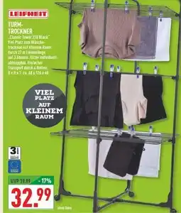 Marktkauf Leifheit classic tower 270 black Angebot