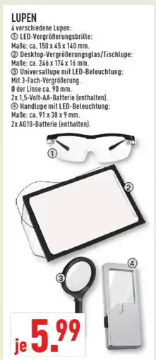 Marktkauf Led-vergrößerungsbrille Angebot