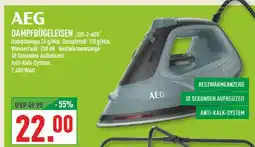 Marktkauf Aeg dampfbügeleisen si5-2-60g Angebot