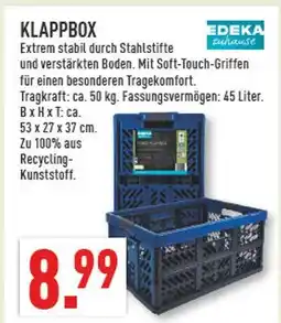 Marktkauf Edeka zuhause klappbox Angebot