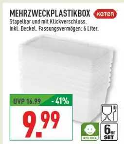 Marktkauf Keter mehrzweckplastikbox Angebot