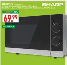 Marktkauf Sharp mikrowelle yc-ps201ae-s Angebot