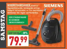 Marktkauf Siemens bodenstaubsauger vs06v212 Angebot