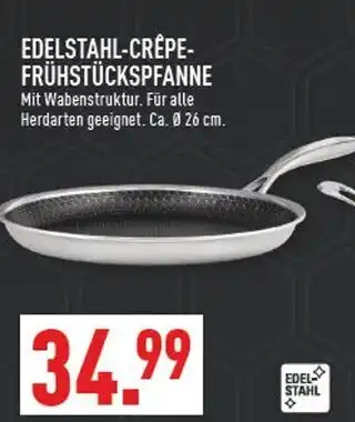 Marktkauf Edelstahl-crêpe-frühstückspfanne Angebot