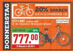 Marktkauf Prophete city-e-bike genießer e5000 Angebot