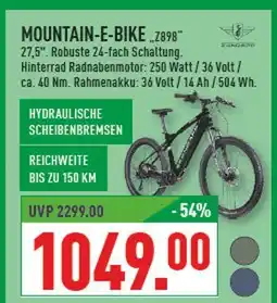 Marktkauf Mountain-e-bike z898 Angebot